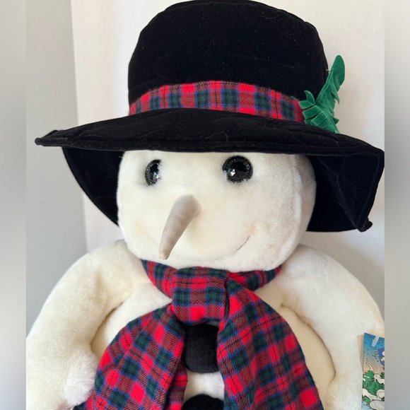 NWT Vintage 1997 Snowden Plush Snowman - Target Exclusive Christmas - Picture 8 of 13